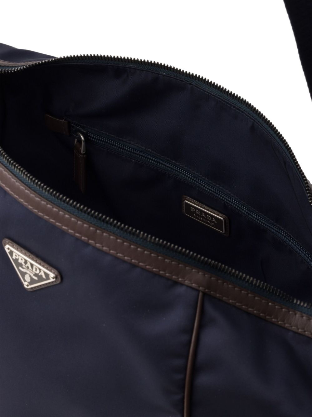 panelled shoulder bag - 6