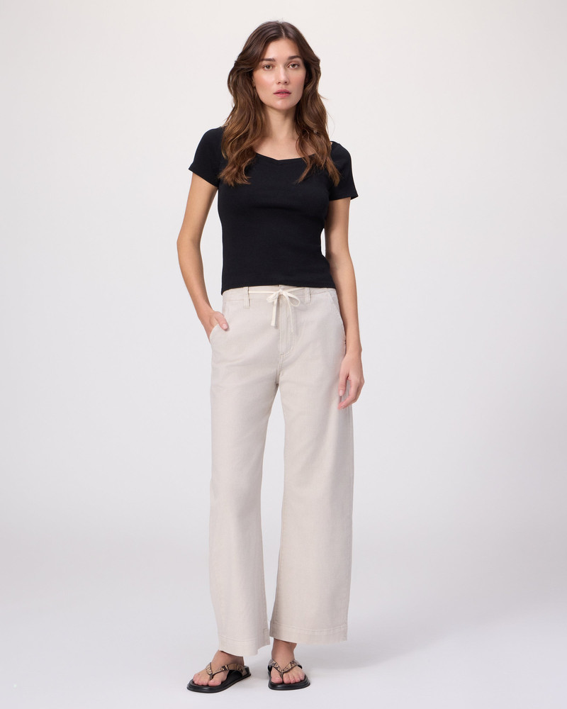PAIGE Arellia Ankle Barrel Leg Pant outlook