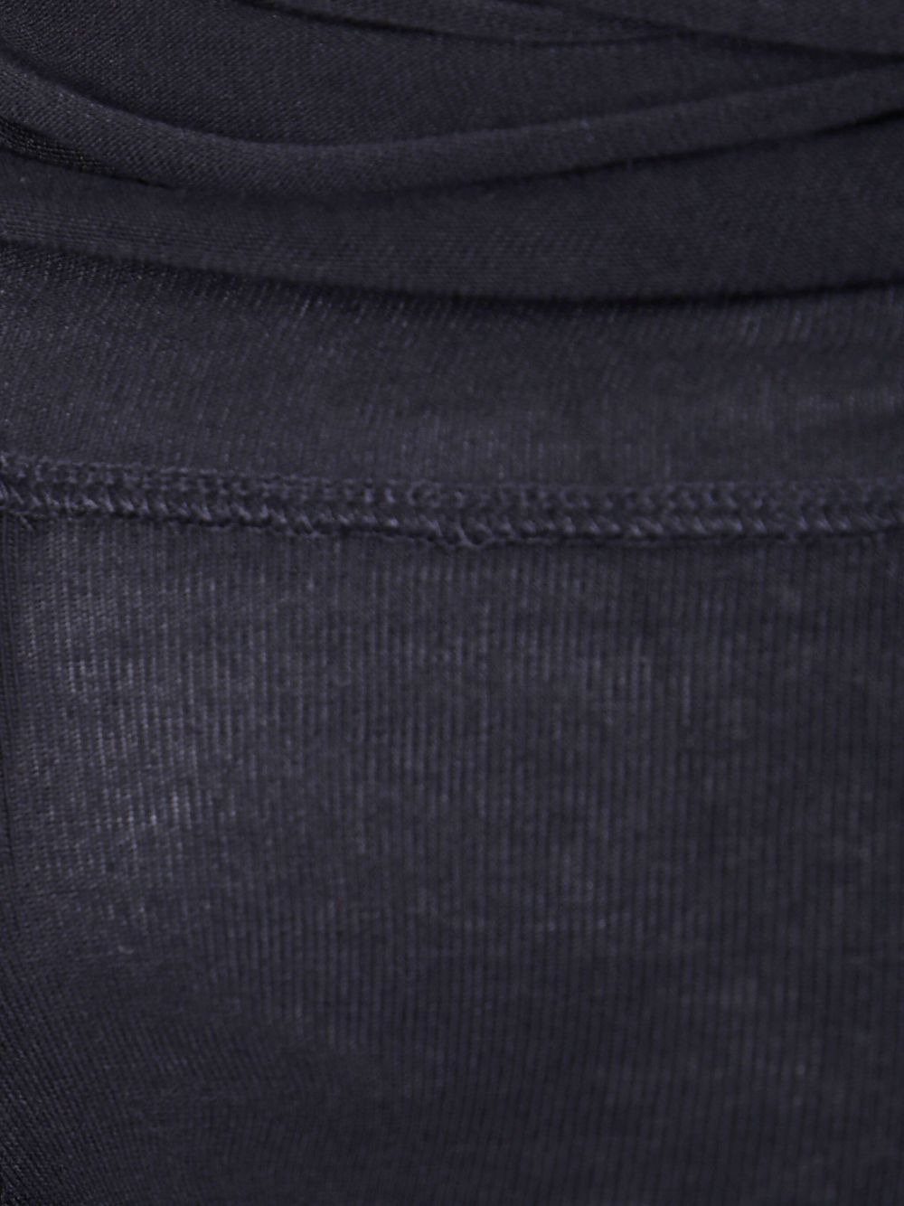 off-shoulder draped T-shirt - 3