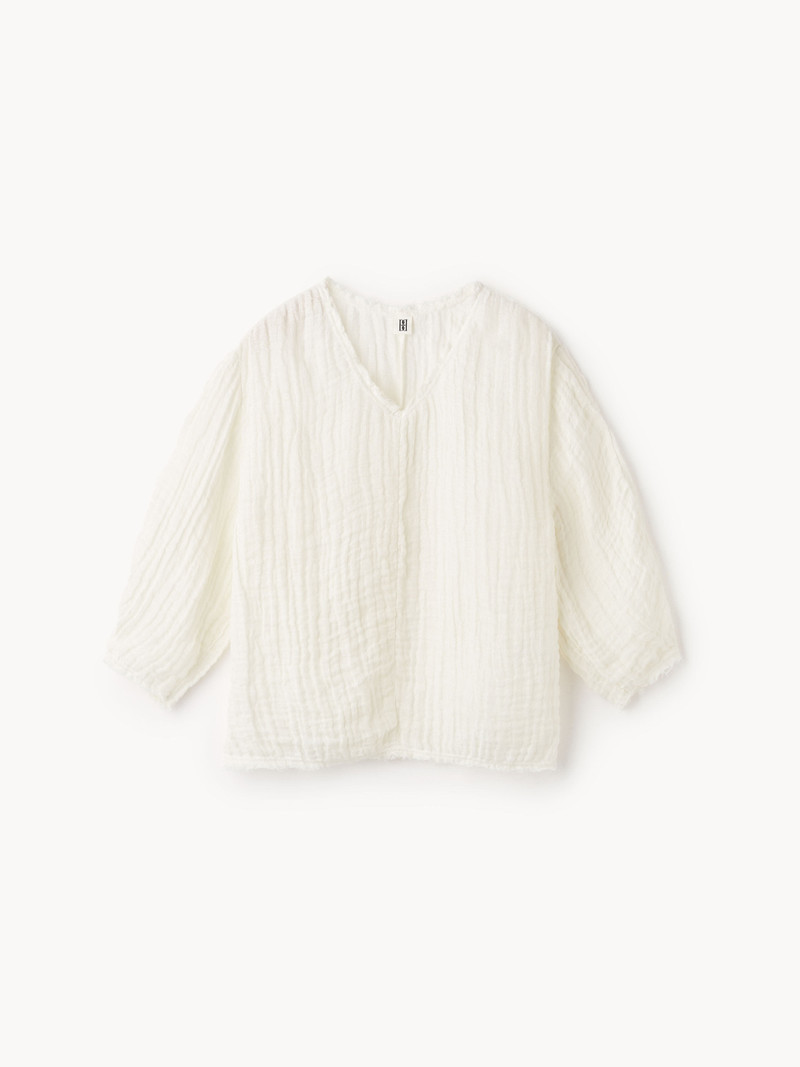 Mikala organic linen blouse - 1