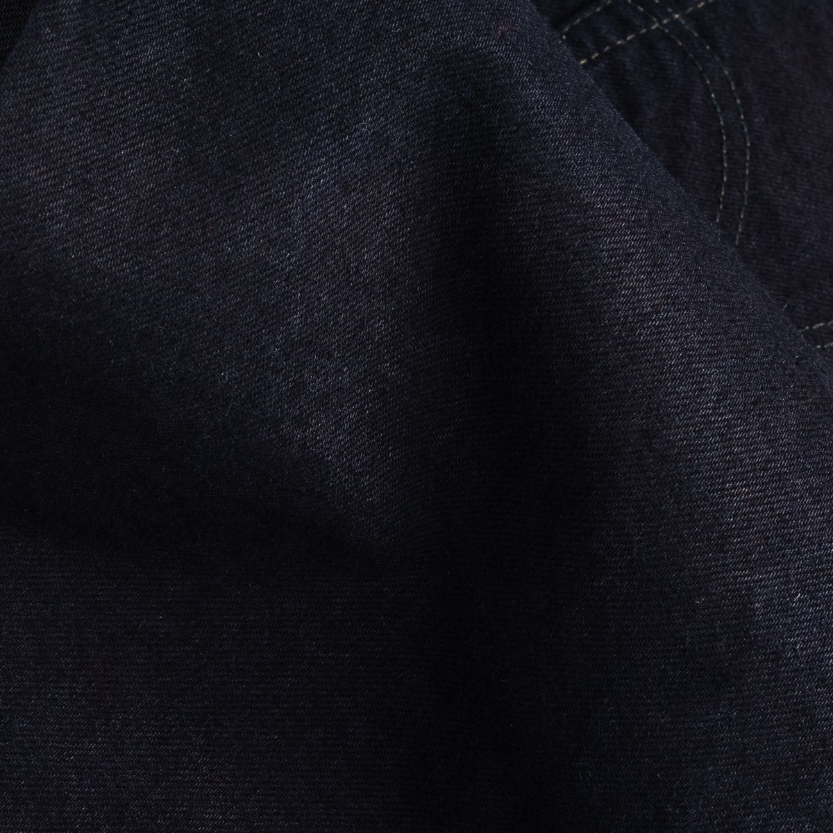 IH-888S-142OD 14oz Selvedge Denim Medium/High Rise Tapered Cut Jeans - Indigo Overdyed Black - 16
