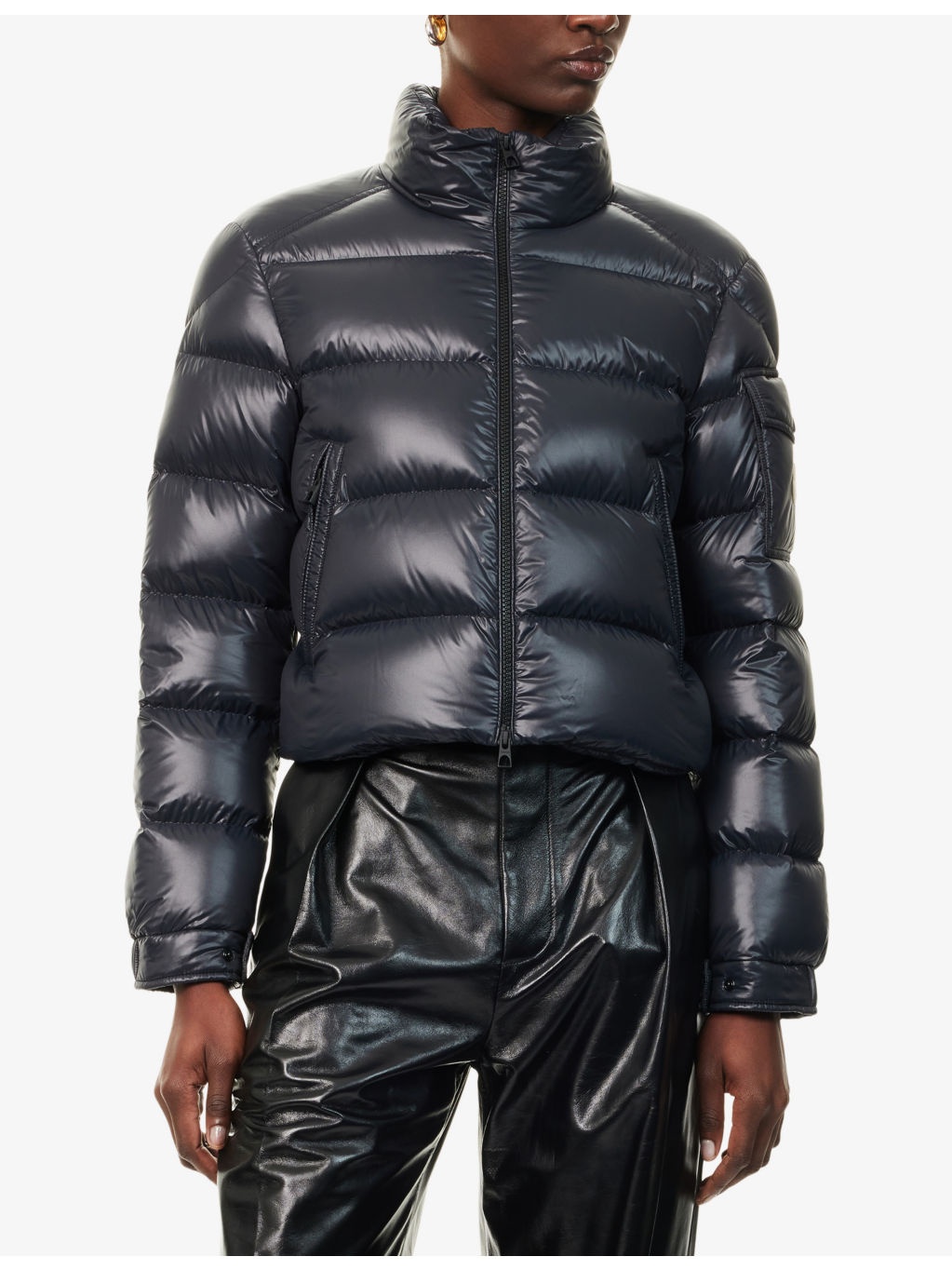 Petra Crop Shell-Down Jacket - 3