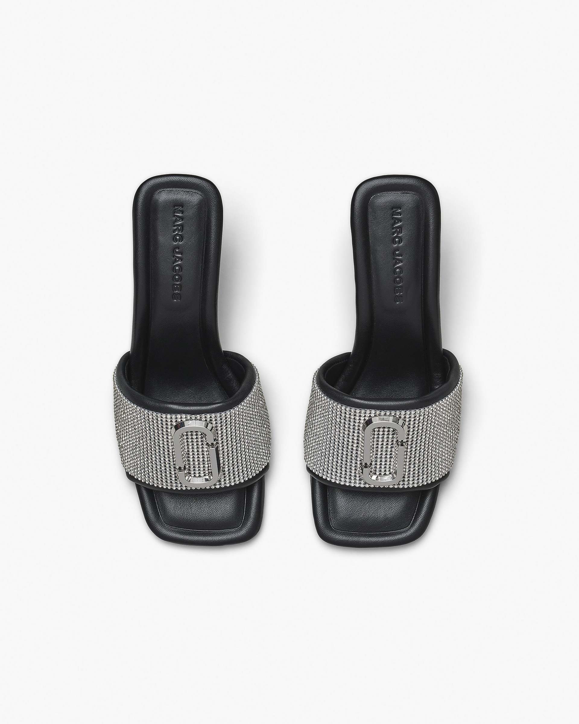 THE RHINESTONE J MARC HEELED SANDAL - 8