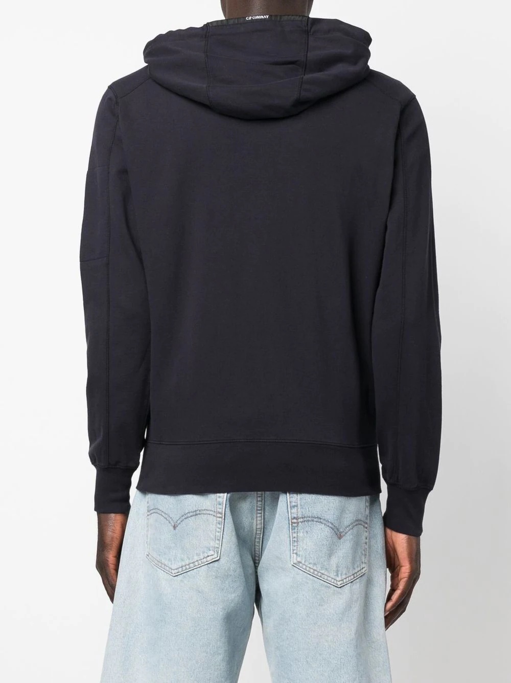 zipped drawstring hoodie - 4