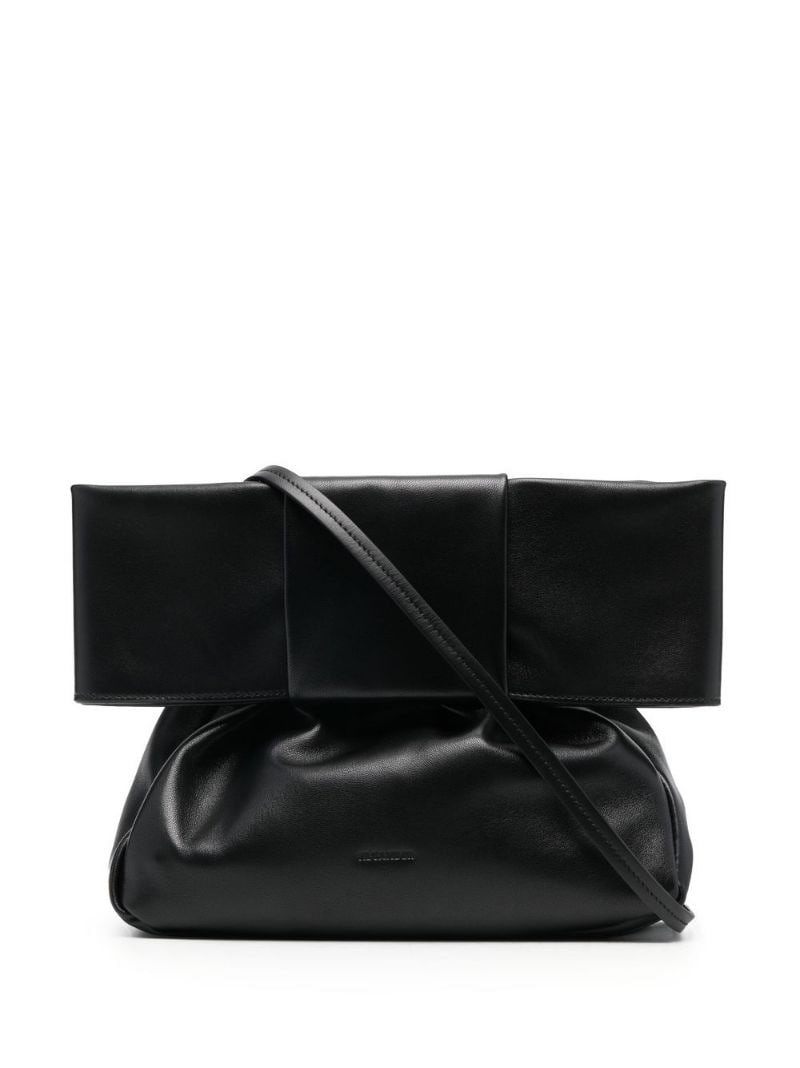 bow-detail leather crossbody bag - 1