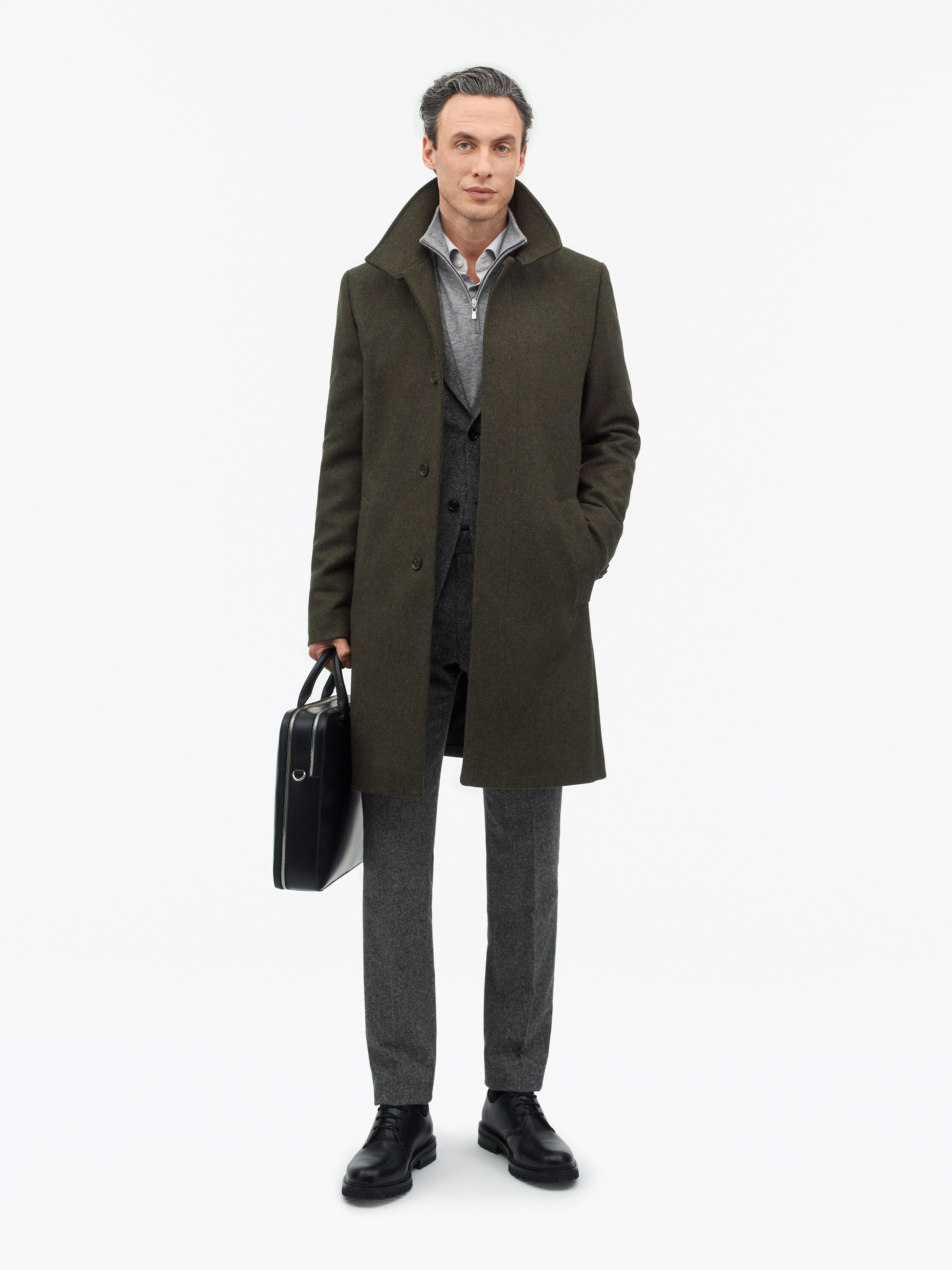 Aleric Funnelneck Coat - 2