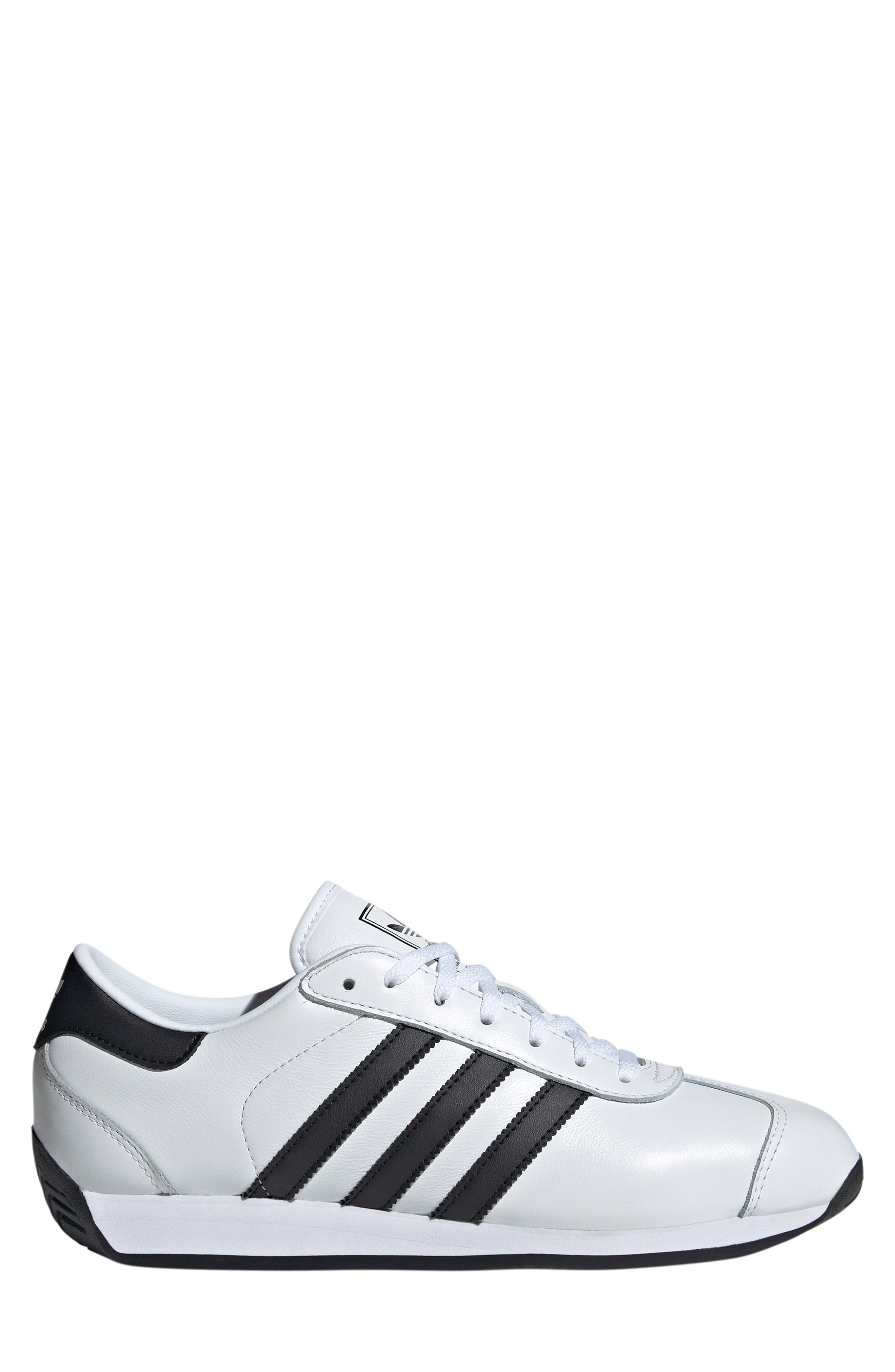 adidas Country II Sneaker in White/Black/White at Nordstrom - 3