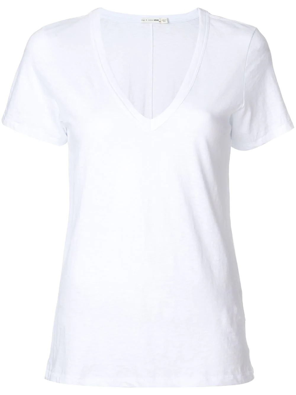 basic v-neck T-shirt - 1