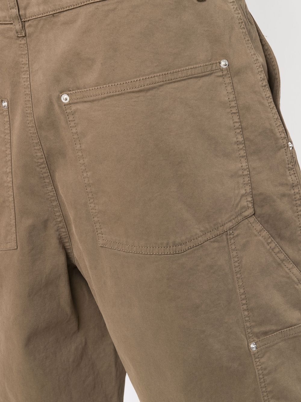 knee-length chino shorts - 5