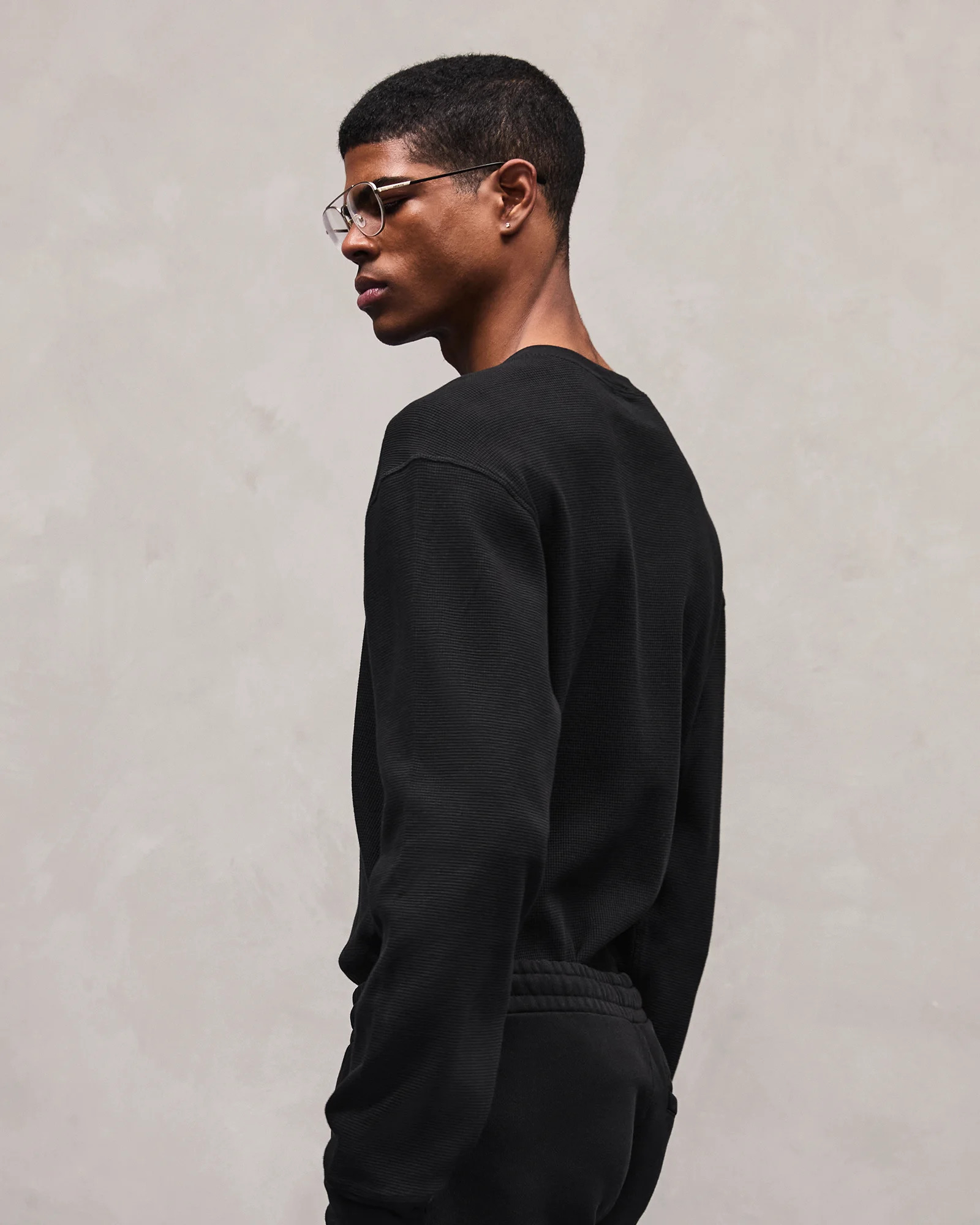 THERMAL LONG SLEEVE BLACK - 4