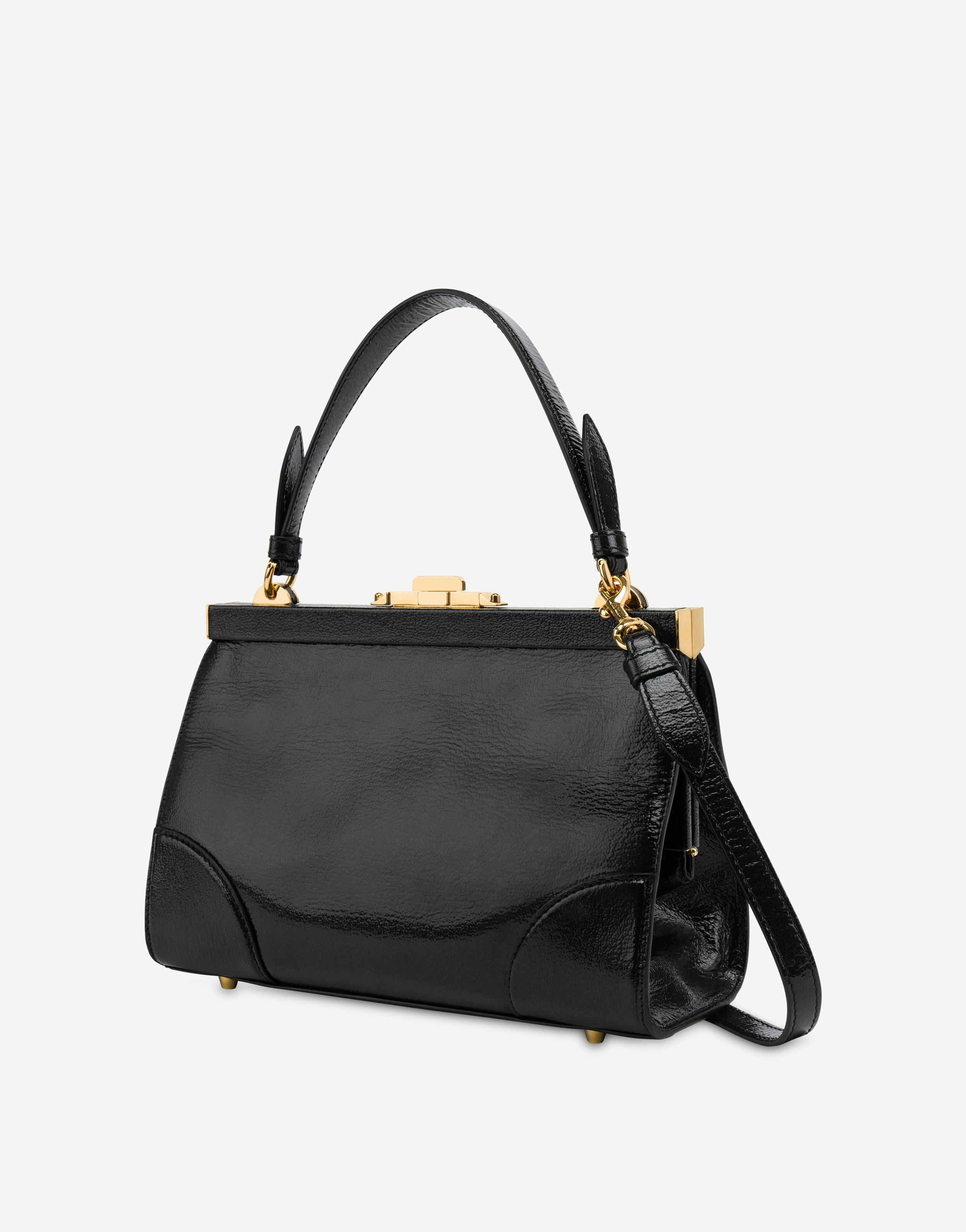TRAVEL TAG SHINY HANDBAG - 2