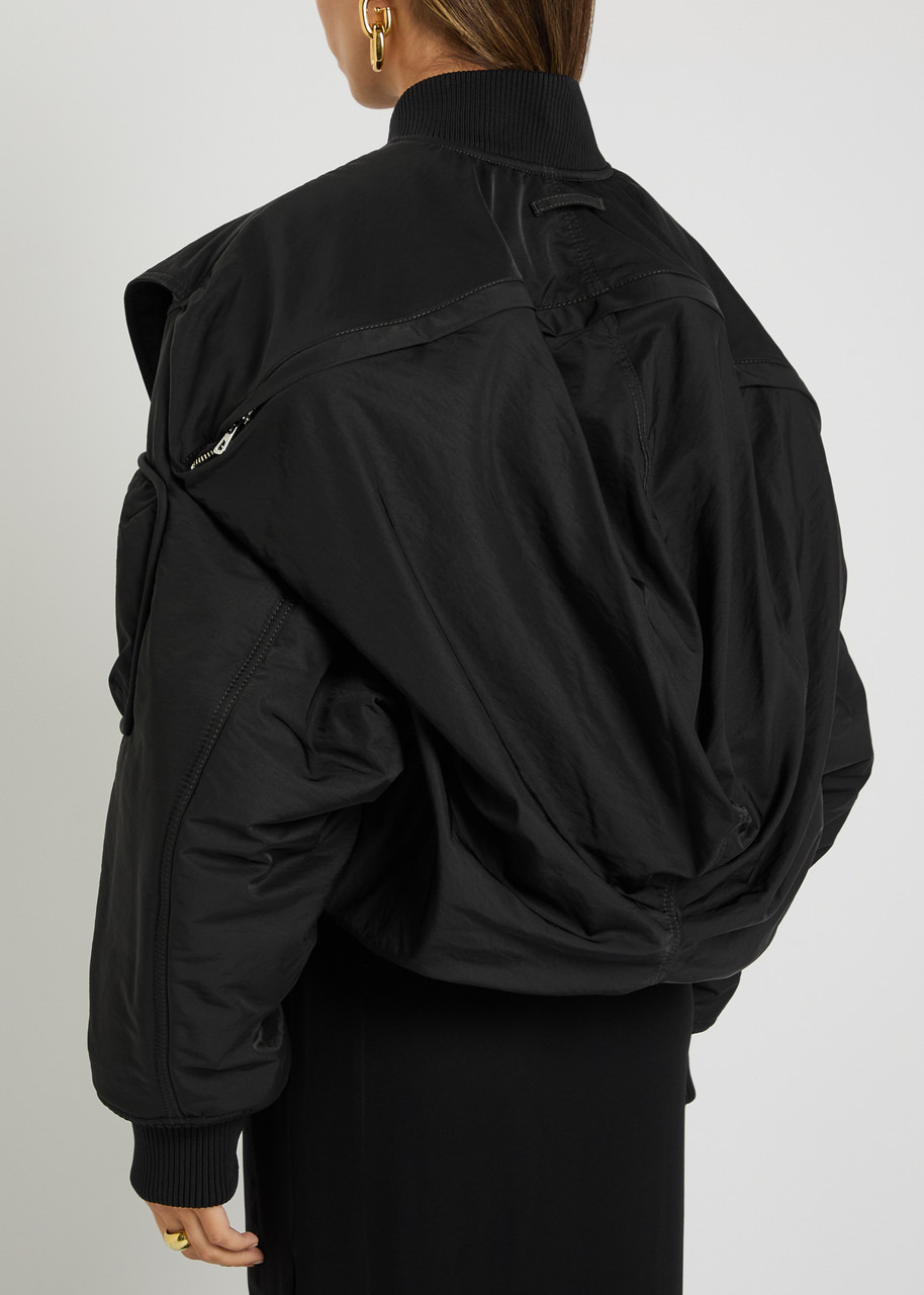 Jean Paul Gaultier Padded Hooded Shell Bomber Jacket - 3