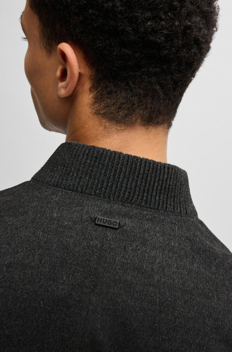 SLIM-FIT JACKET IN SUPER-FLEX FLANNEL 6