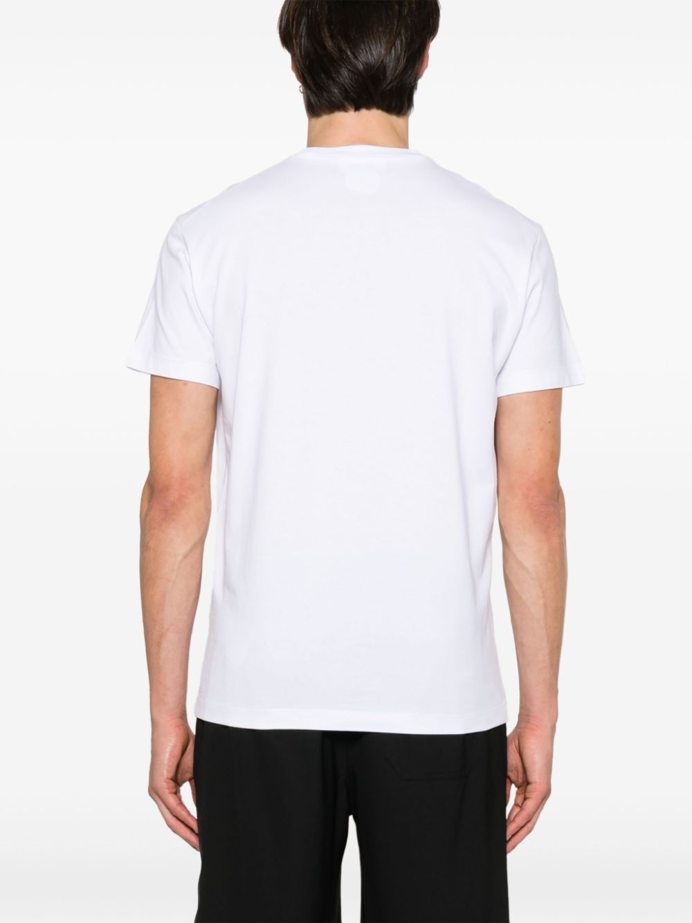 flocked-logo T-shirt - 3