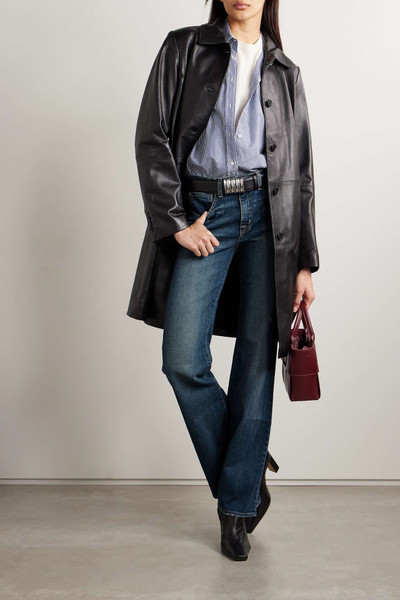 NILI LOTAN Celia high-rise straight-leg jeans outlook