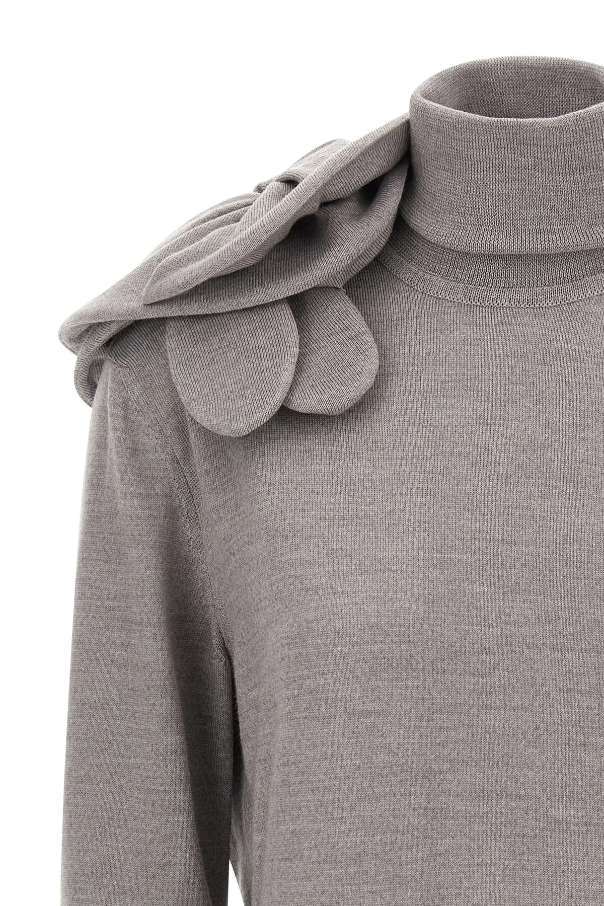 3D flower sweater - 3