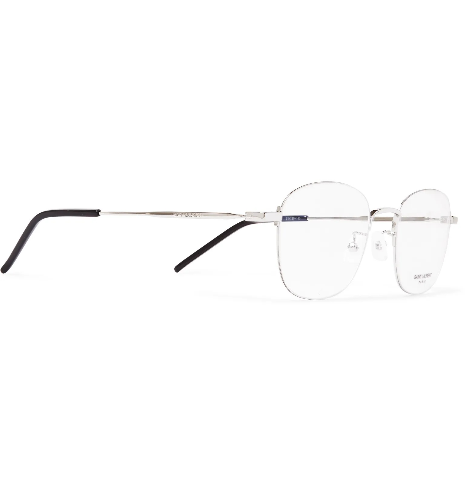 Round-Frame Silver-Tone Optical Glasses - 3