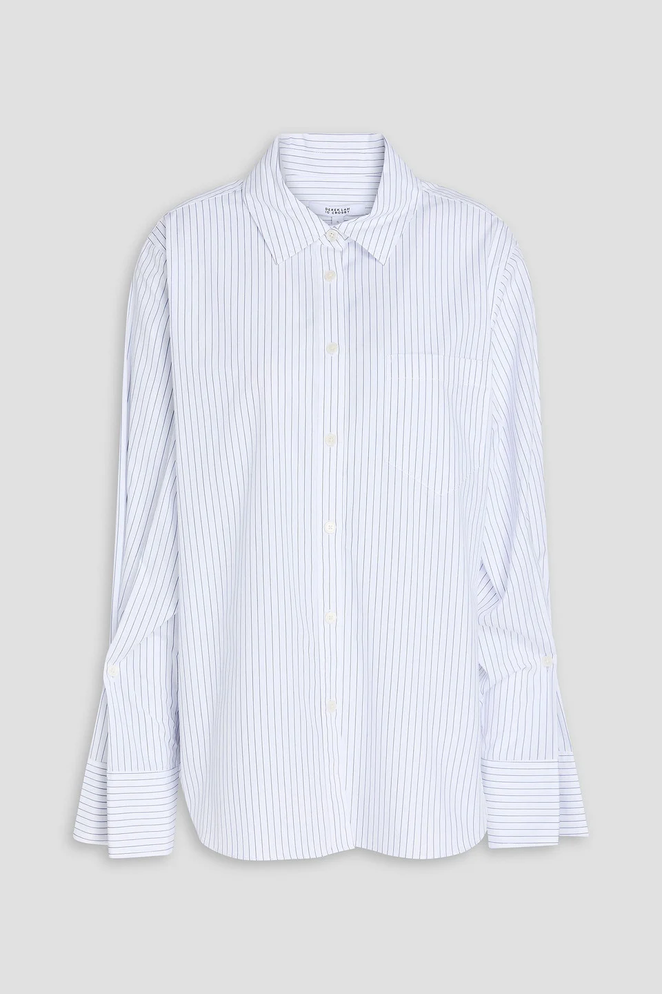 Wesley striped cotton-poplin shirt - 1