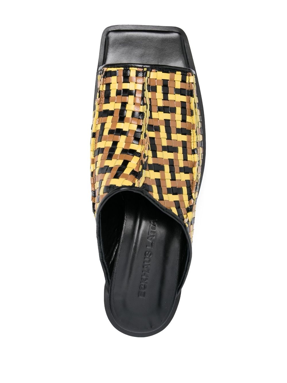 55mm interwoven leather sandals - 4