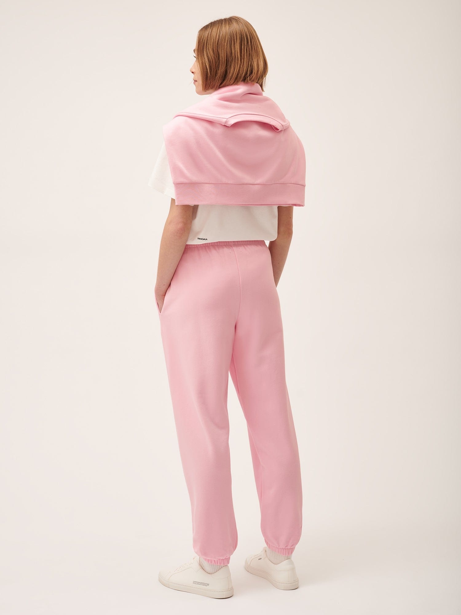Womens 365 Midweight Track Pants - Magnolia Pink - 4