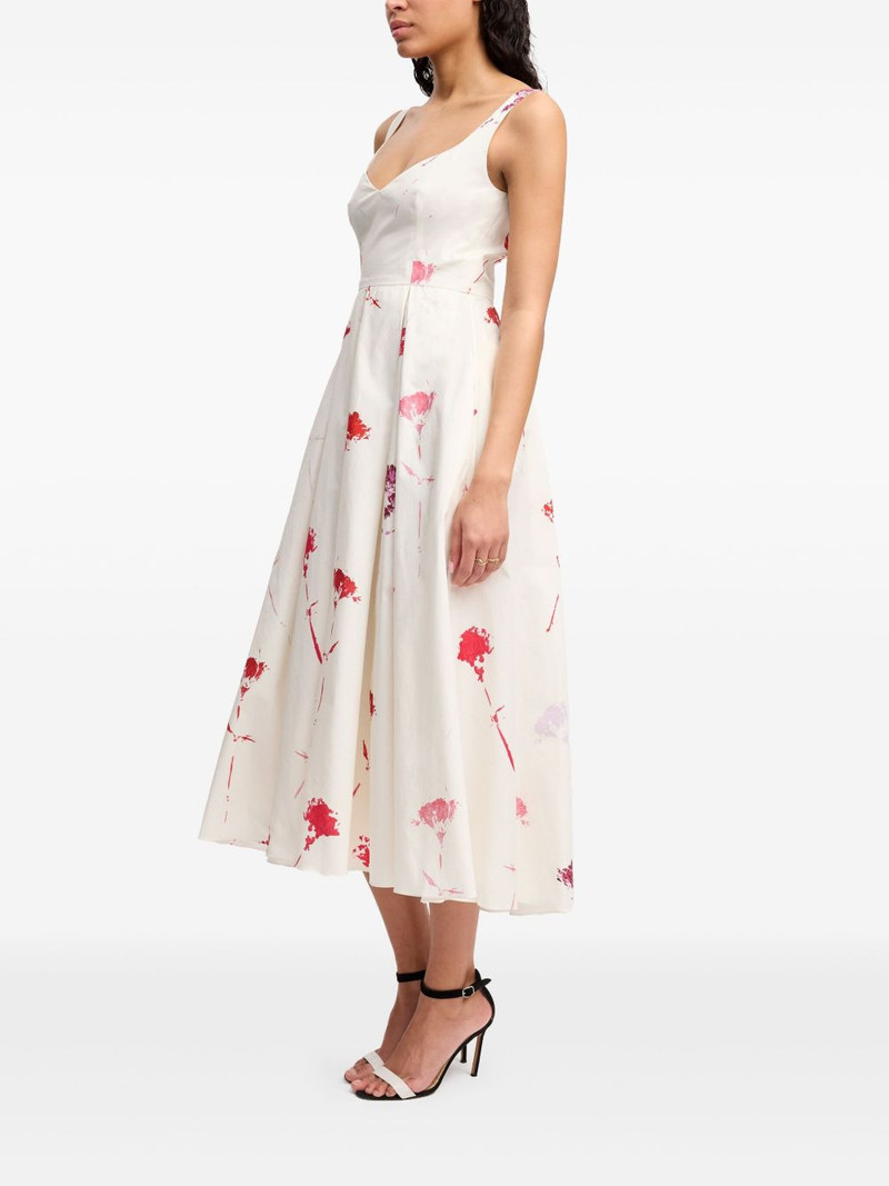 floral-print midi dress 3
