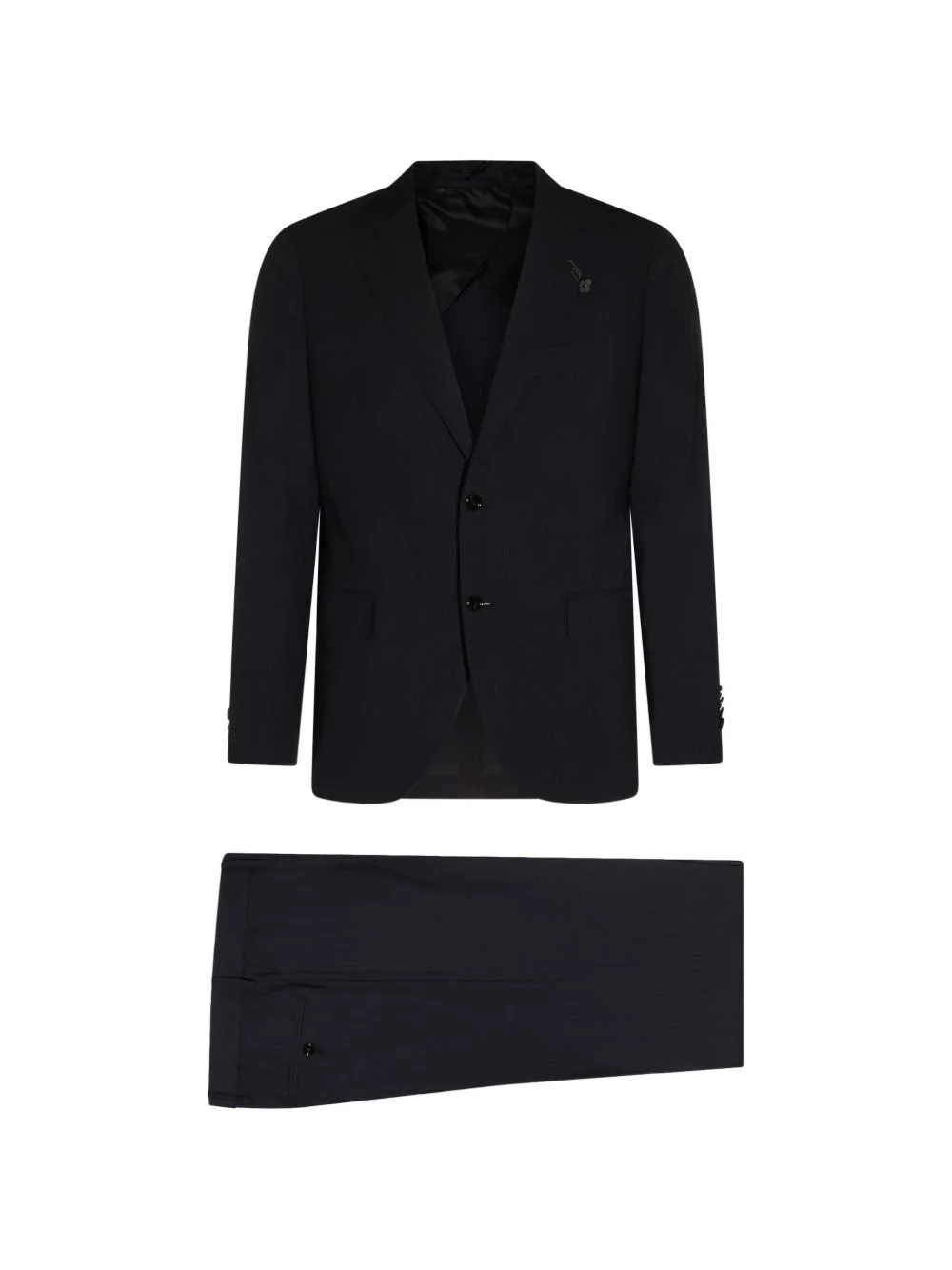 notched-lapel suit - 1