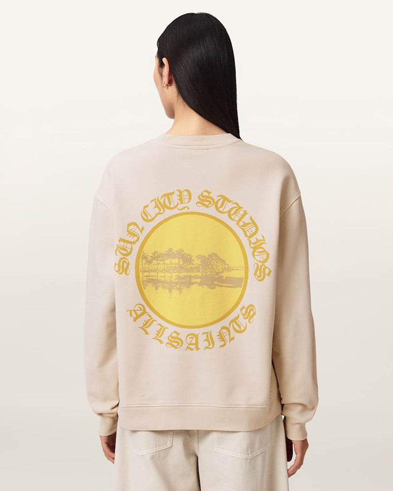 SUN CITY ETTA OVERSIZED COTTON SWEATSHIRT 9