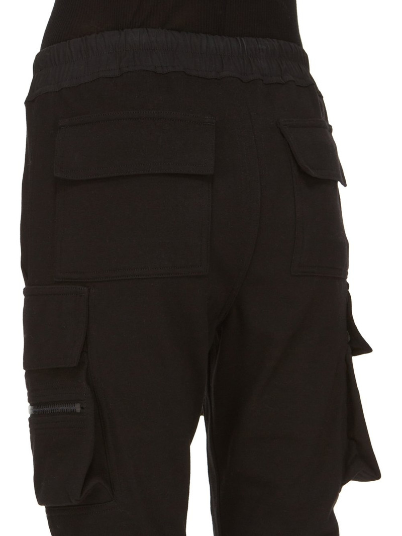 Mastodon satin-trimmed cotton-jersey track pants 5