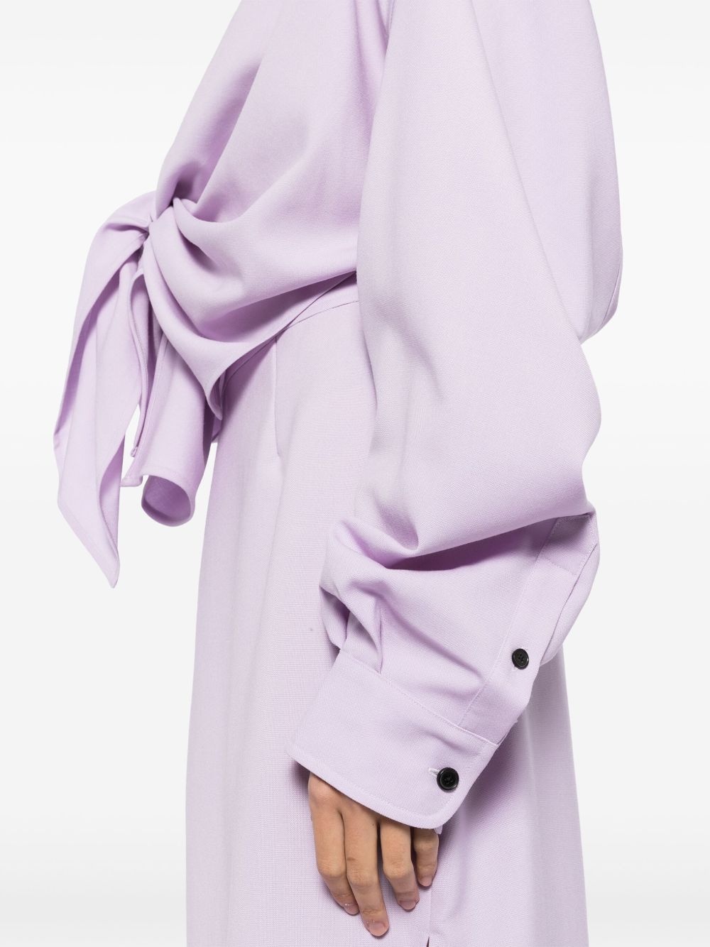 V-neck dress - 5