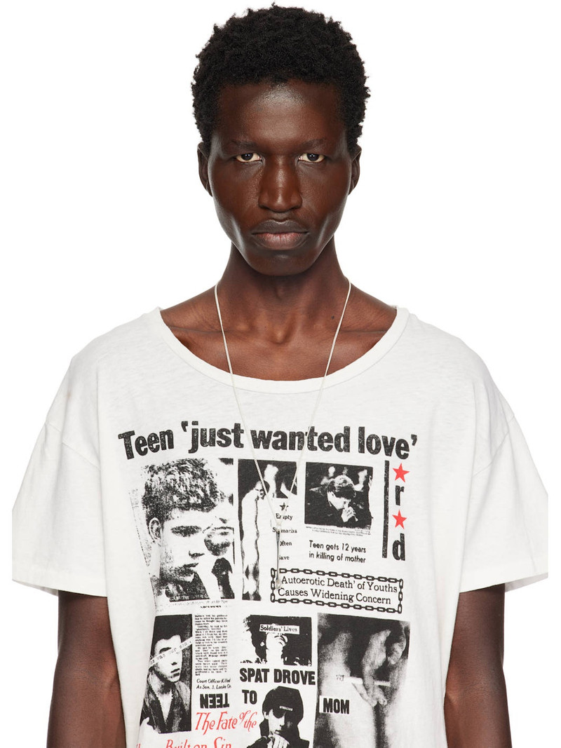 Enfants Riches Déprimés Silver Spoon Necklace outlook