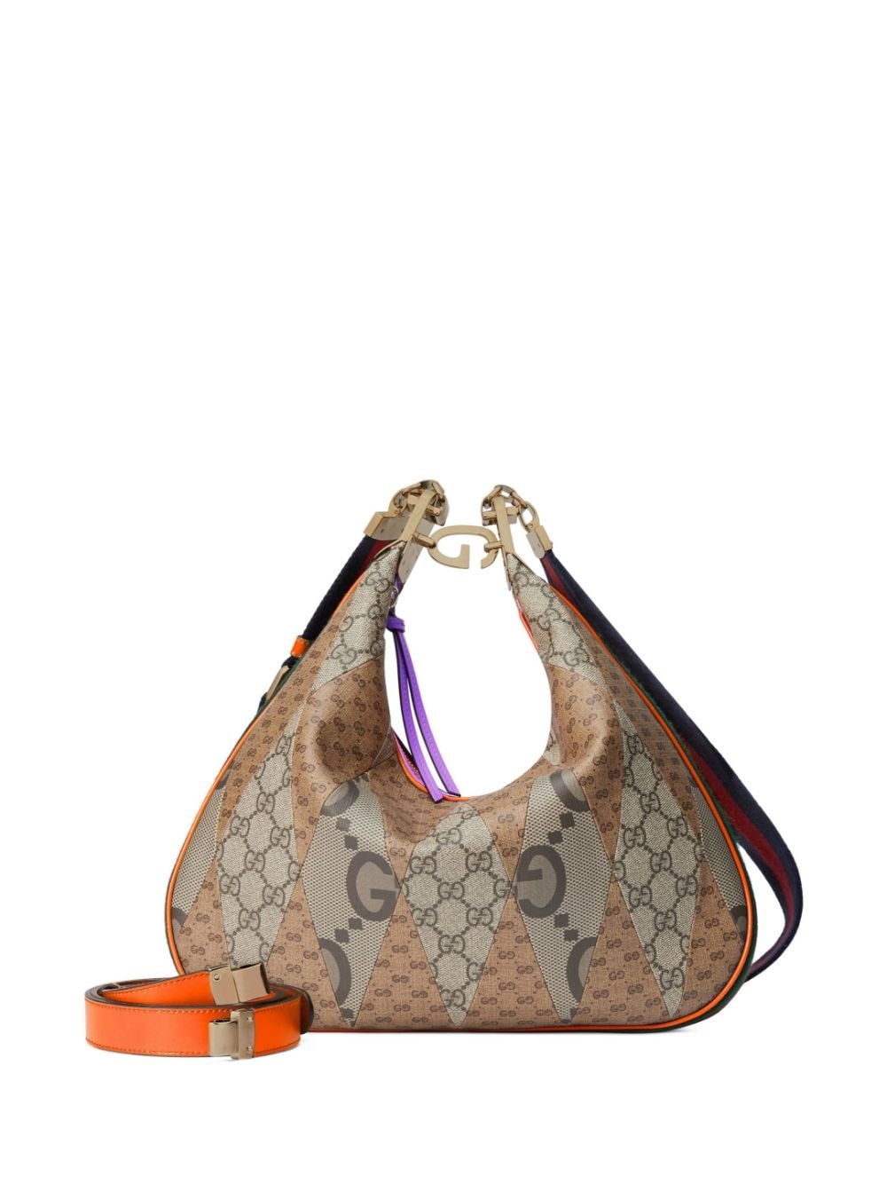 large Gucci Attache shoulder bag - 6