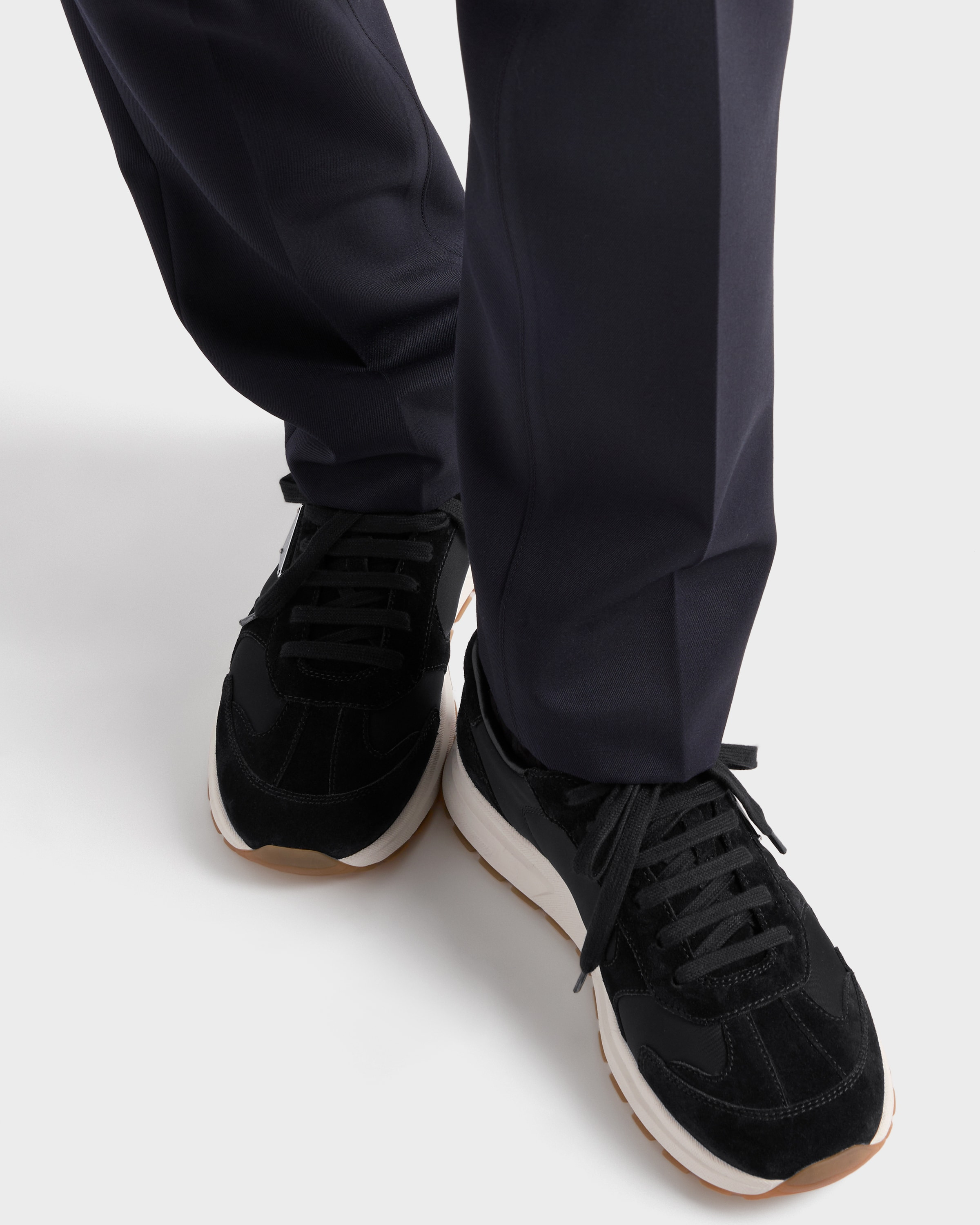 Prax suede and Re-Nylon sneakers - 3