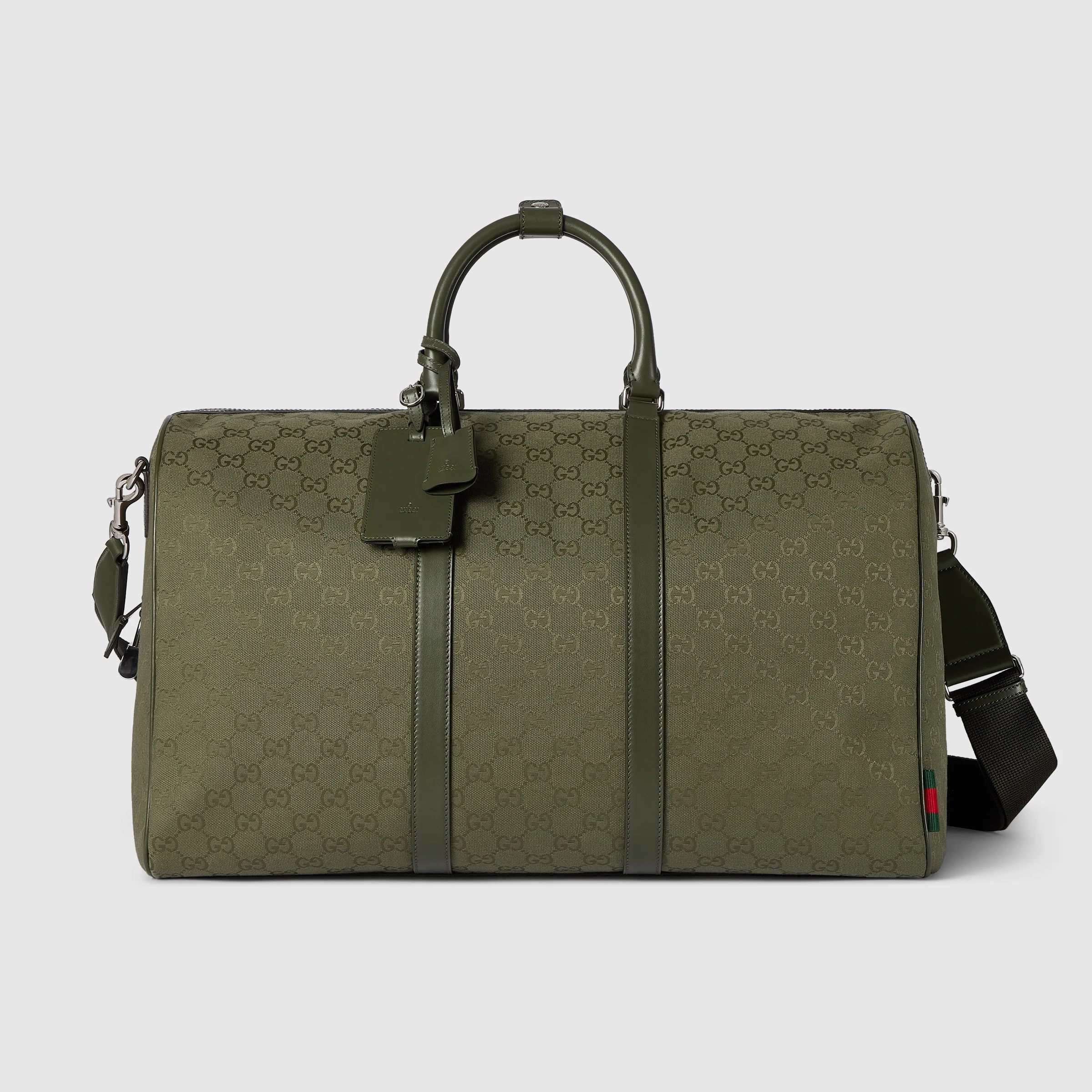 GG canvas large duffle bag - 1