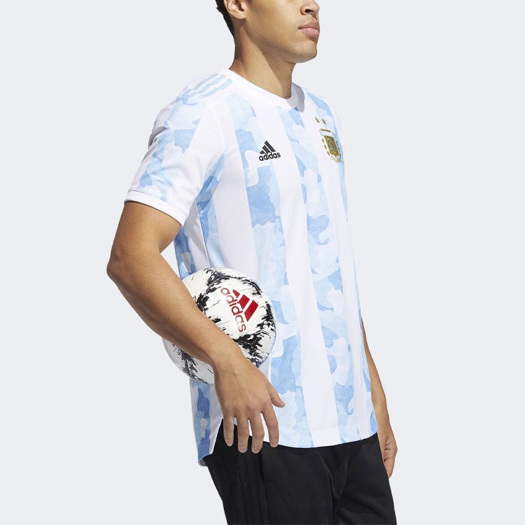 adidas Argentina Home Authentic Jersey 20-21 'Argentinian Blue White' FS6568 - 6