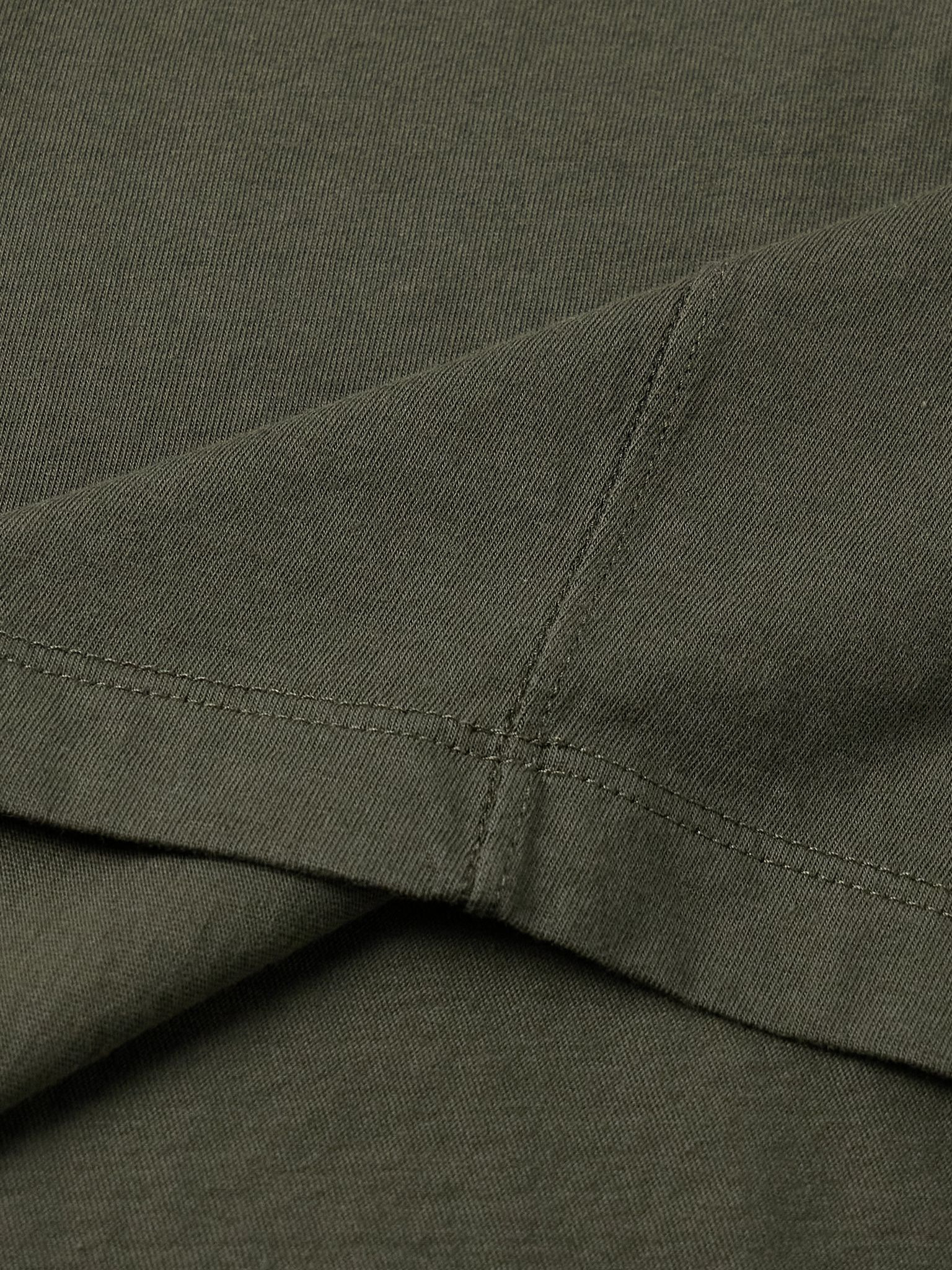 Brad Organic Cotton-Jersey T-Shirt Green - 5