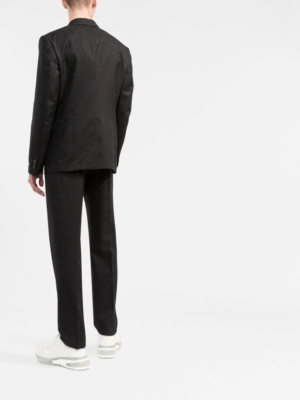 La Greca single-breasted wool blazer - 4