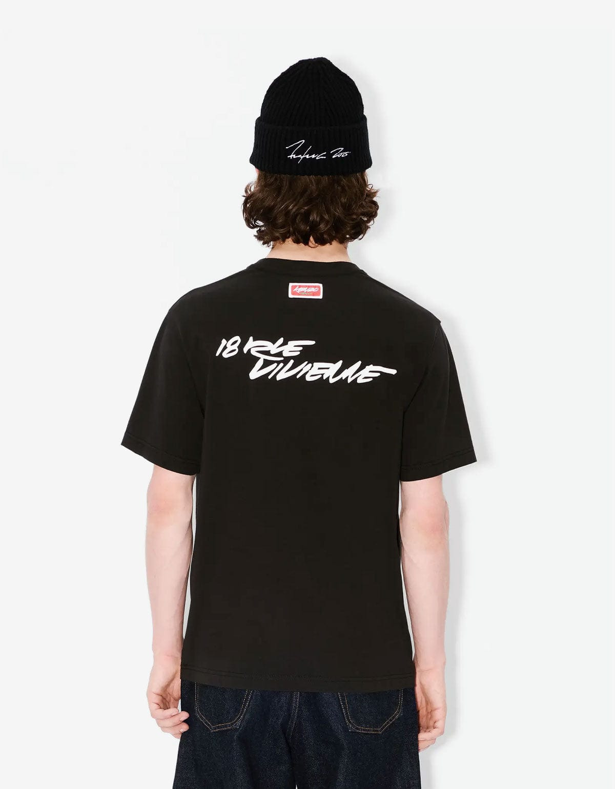 Kenzo x Futura 2000 Black Boke Flower Logo T-Shirt - 4