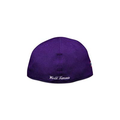 Supreme Supreme World Famous Box Logo New Era 'Purple' outlook