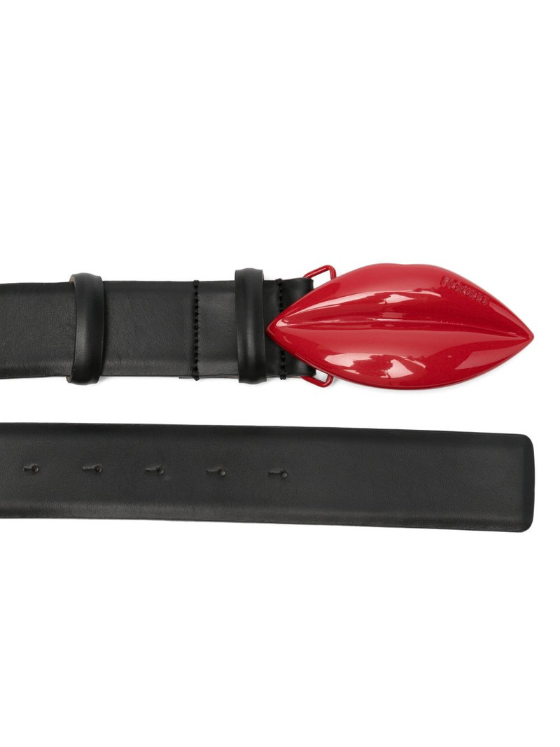 FIORUCCI lips-buckle belt outlook