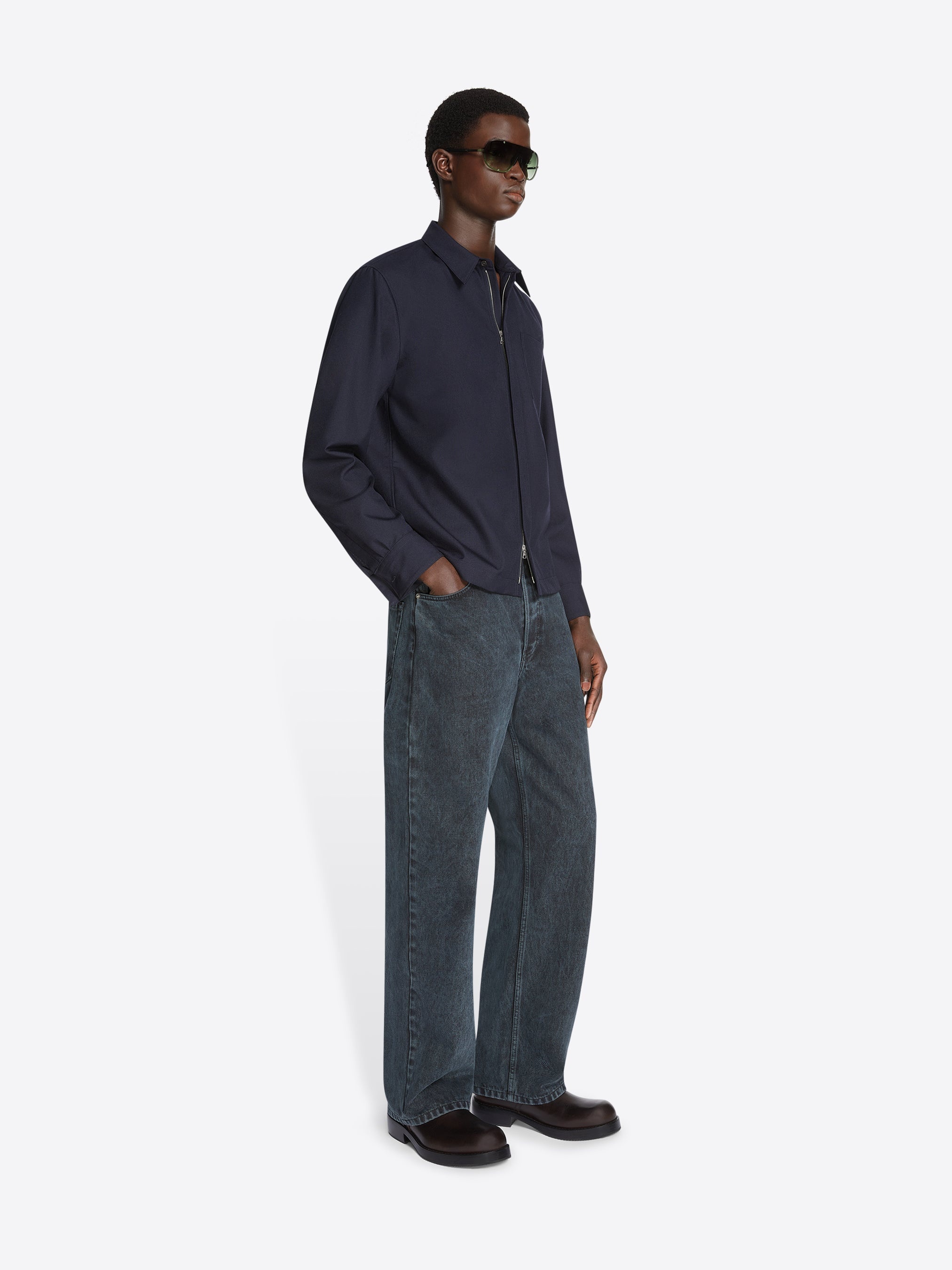 COTTON ZIP SHIRT - 3