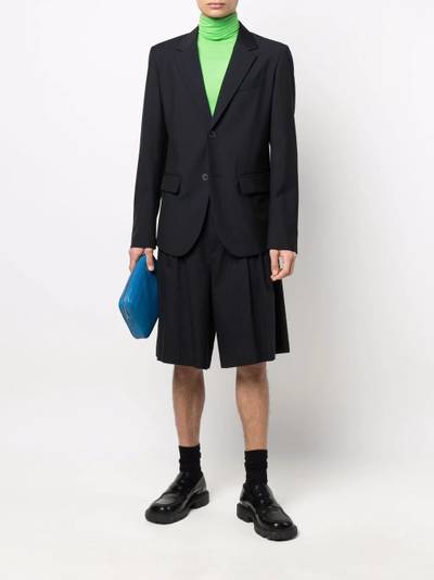 Valentino notched-lapel single-breasted blazer outlook