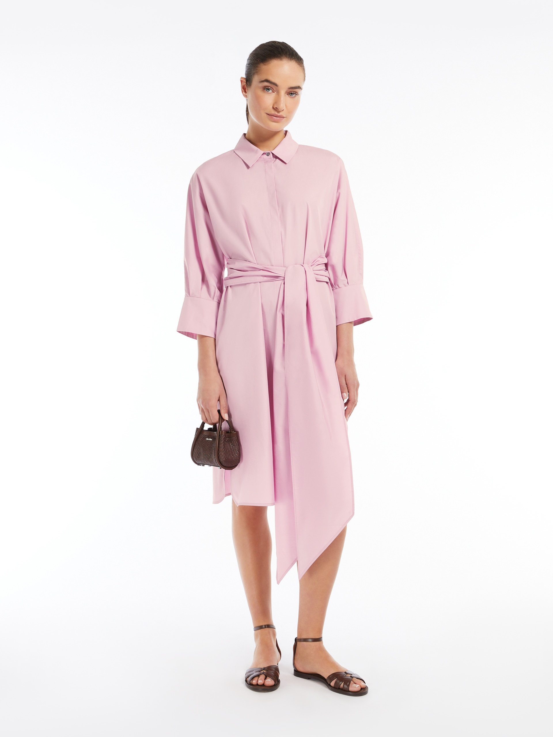 TABATA Poplin shirt dress - 2