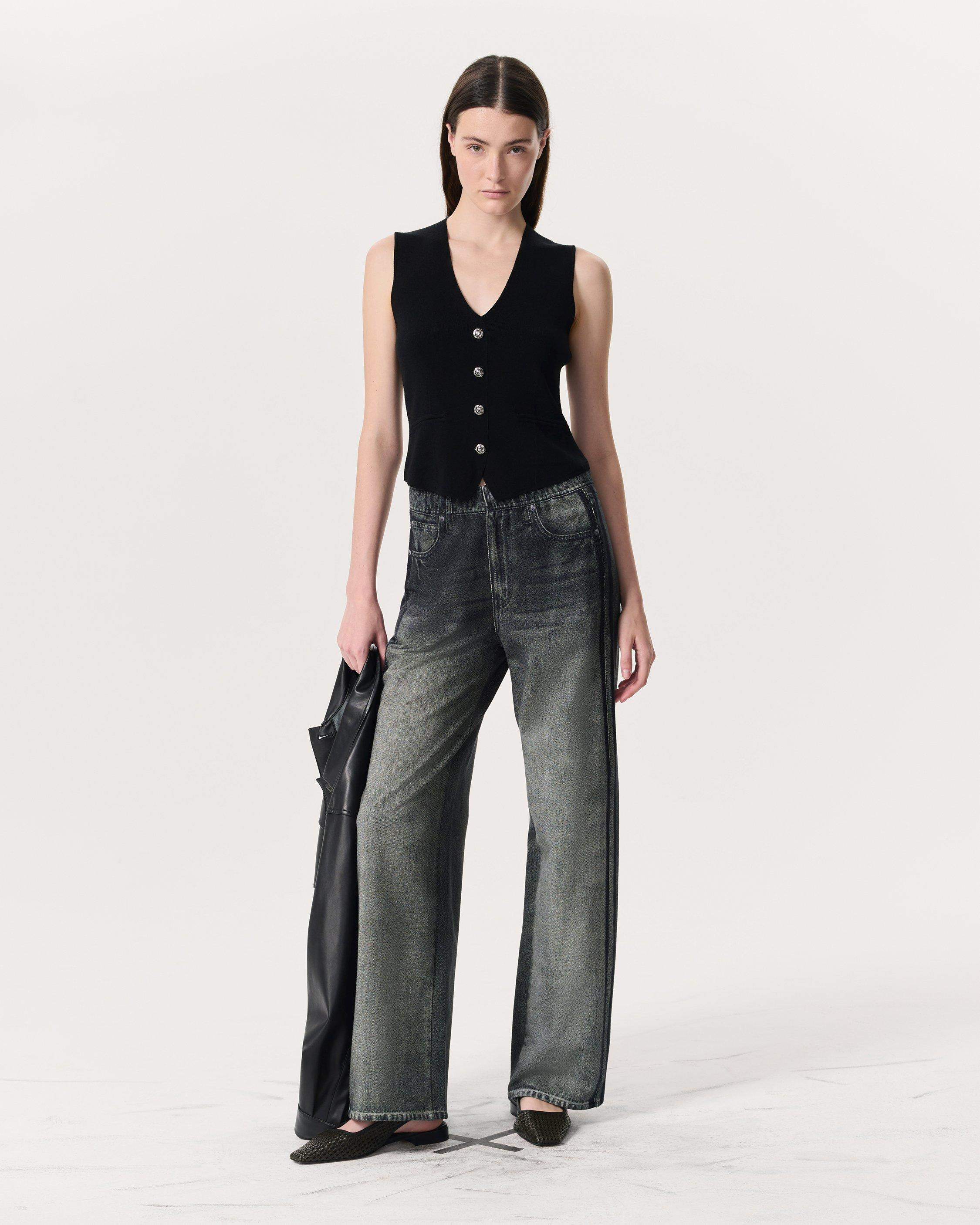 Miramar Terry Wide-Leg Track Pants
Cotton Terry - 2