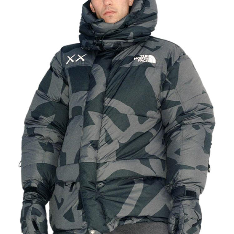 THE NORTH FACE x KAWS FW22 1994 Himalayan Parka Jacket 'Black' NF0A7WLT-7H4 - 3