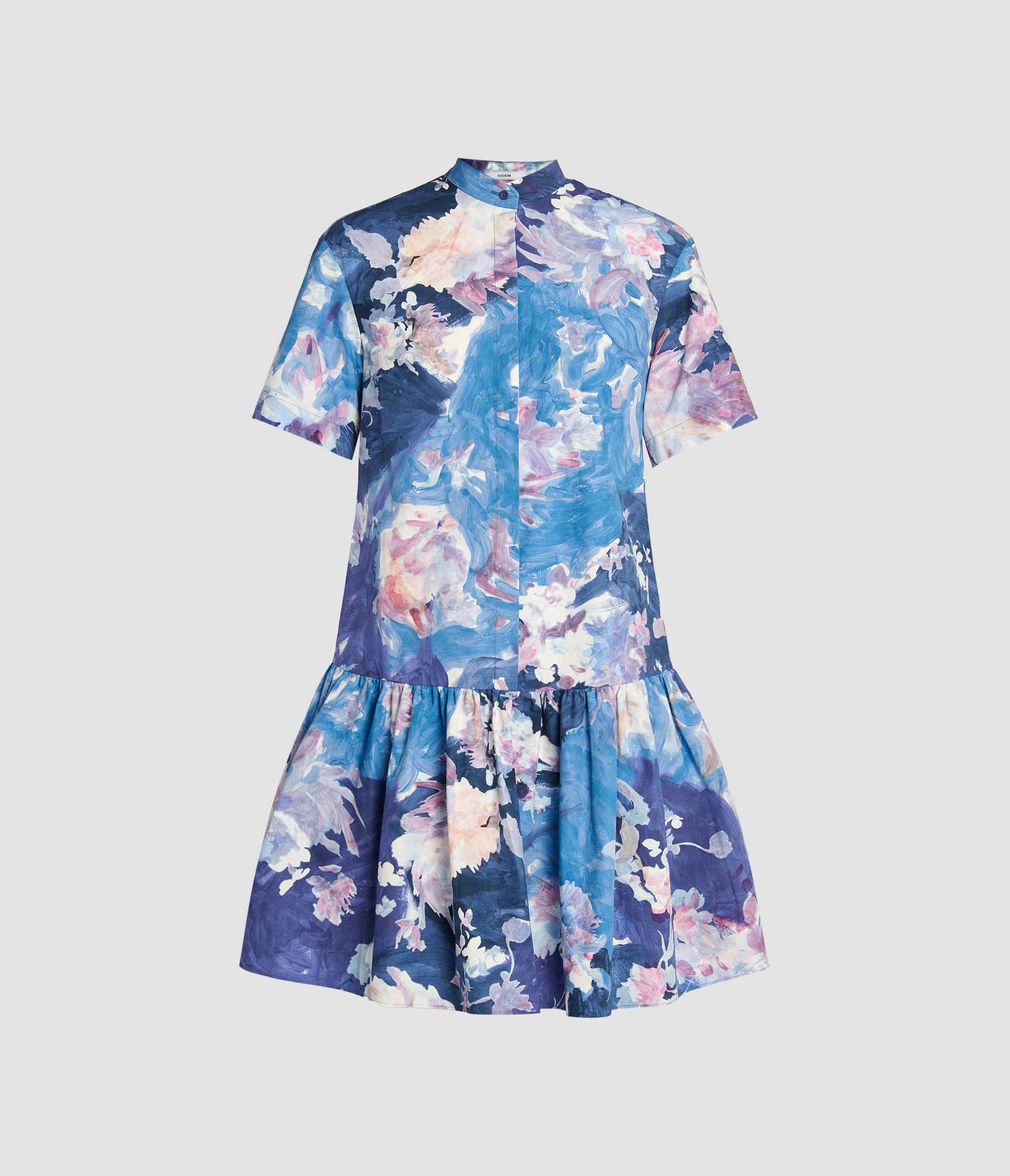 SHORT SLEEVE MINI DRESS - 2