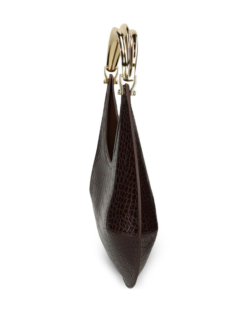 ELISABETTA FRANCHI medium jewel-handle tote bag outlook