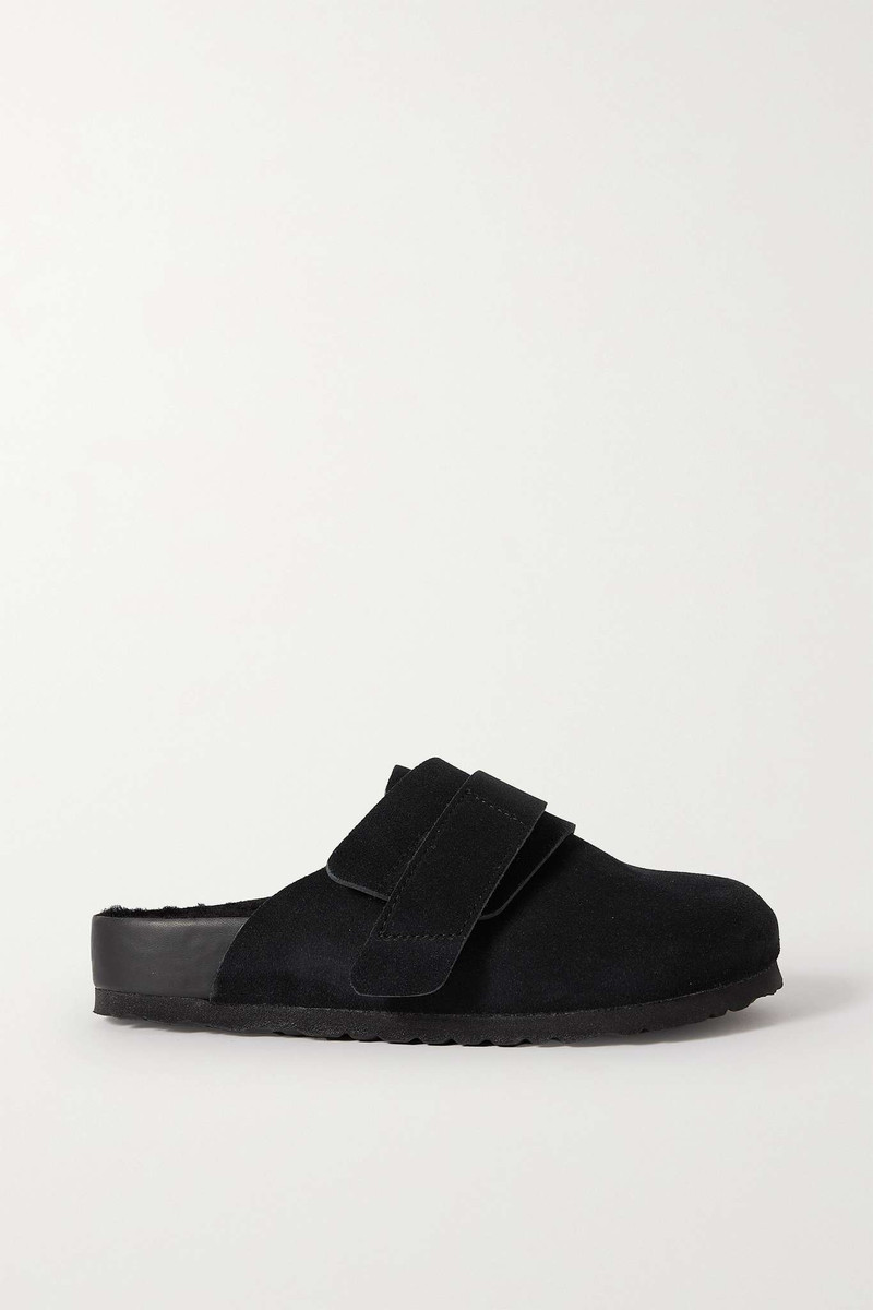 + Tekla Nagoya shearling-lined suede clogs 1