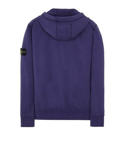 Stone Island 64251 GARMENT-DYED_COTTON FLEECE  ROYAL BLUE outlook