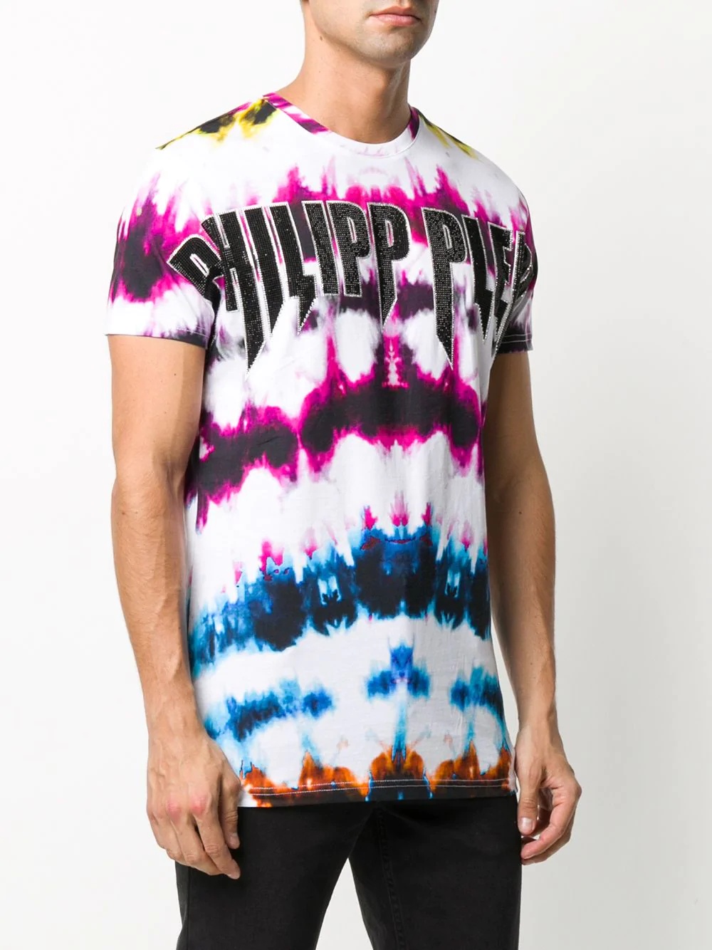 tie-dye print T-shirt - 3