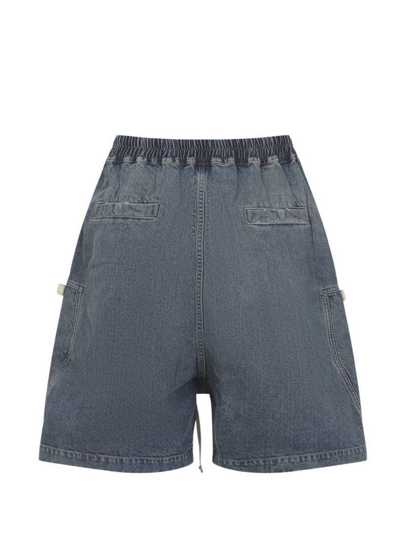 Rick Owens DRKSHDW zip-fastening pocket shorts outlook